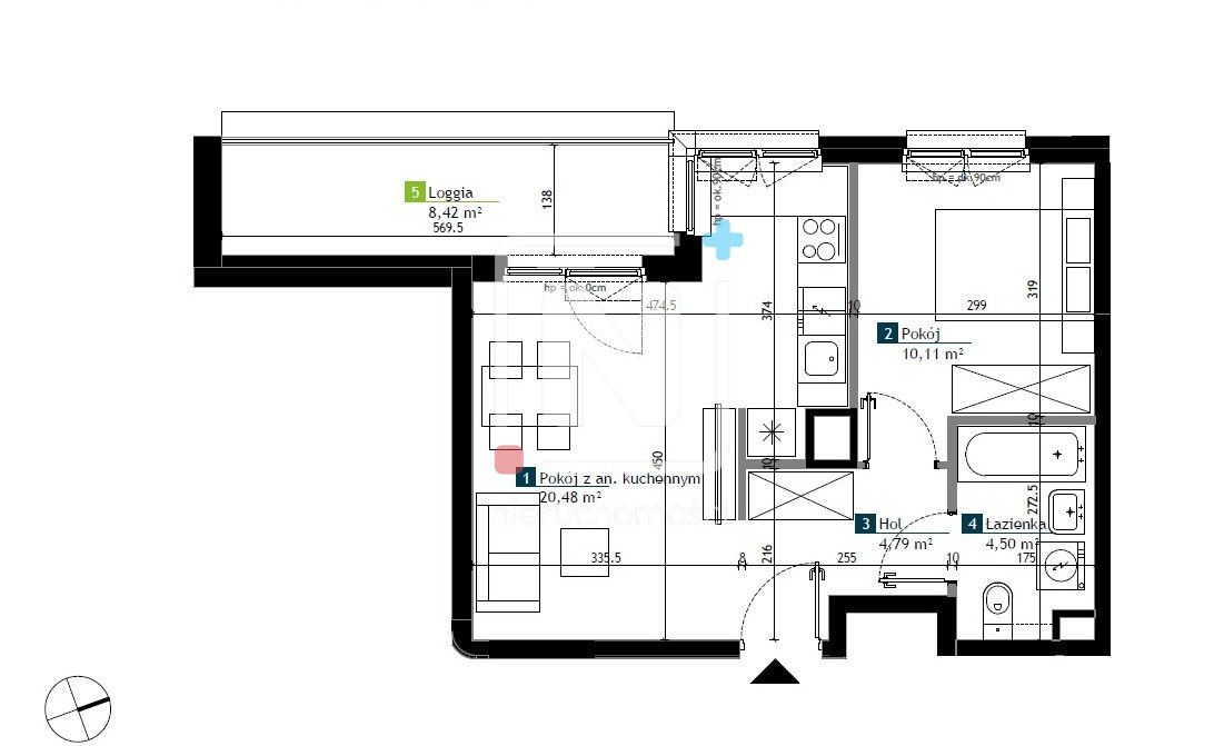 Mieszkanie 2-pokojowe Warszawa Bemowo, ul. Szeligowska. Zdjęcie 14