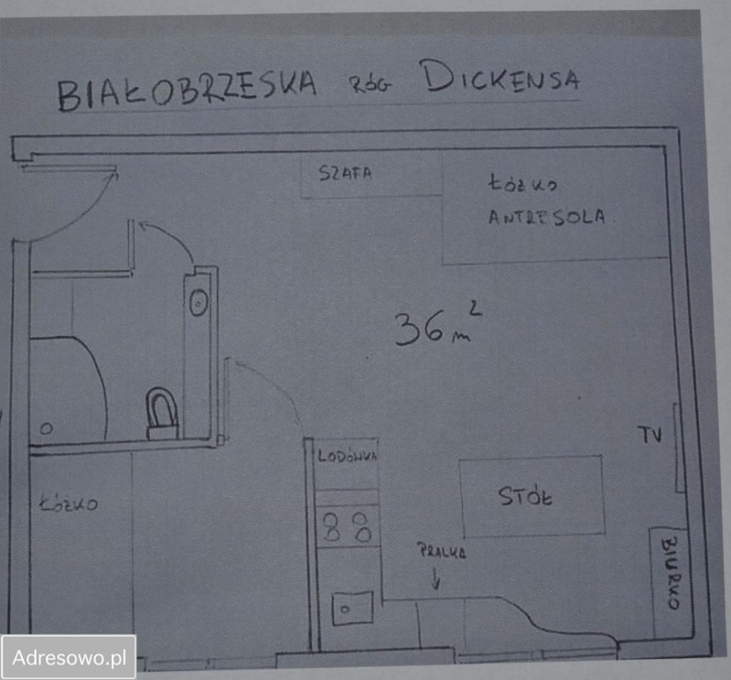 Mieszkanie 2-pokojowe Warszawa Ochota, ul. Białobrzeska. Zdjęcie 7