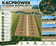 Działka budowlana Kacprówek. Zdjęcie 1