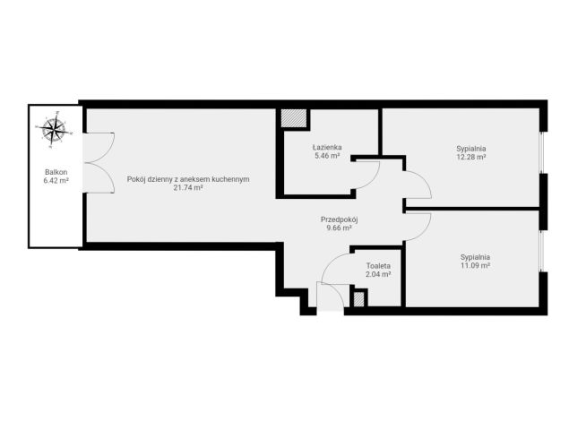 Mieszkanie 3-pokojowe Zamienie, ul. Anyżkowa. Zdjęcie 25