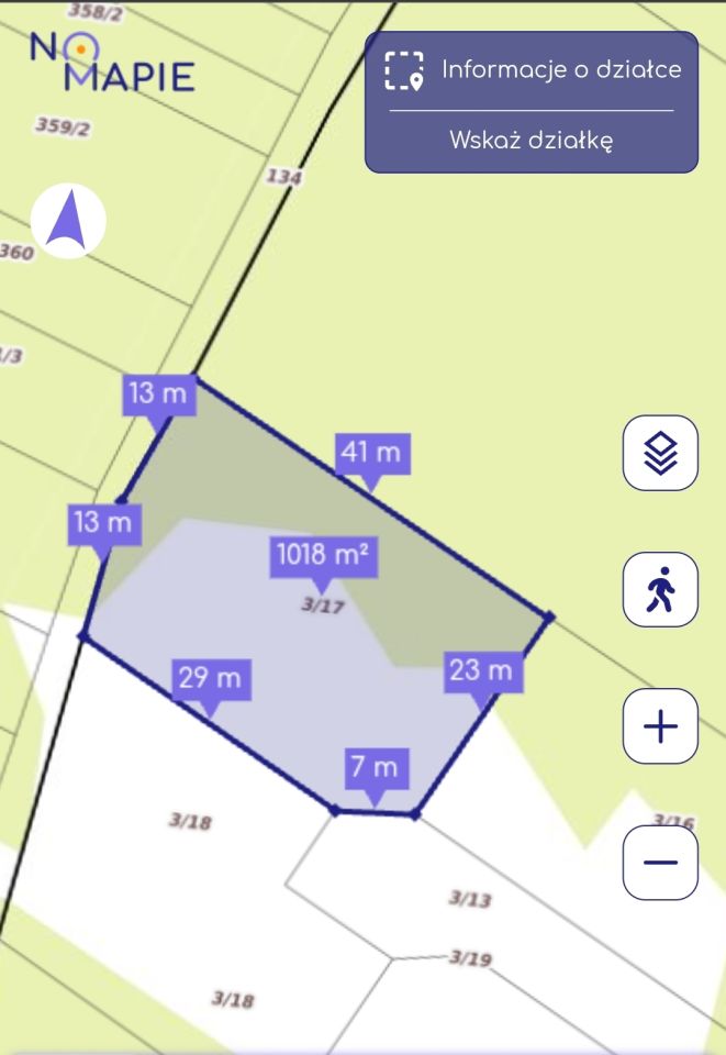 Działka budowlana Zagościniec, ul. Tramwajowa. Zdjęcie 2