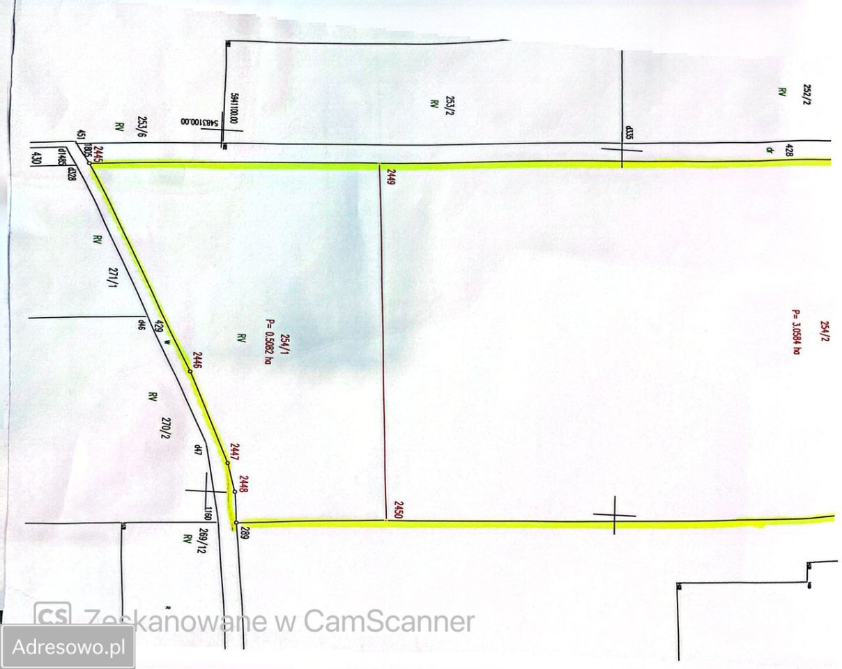 Działka budowlana Krępsko. Zdjęcie 5