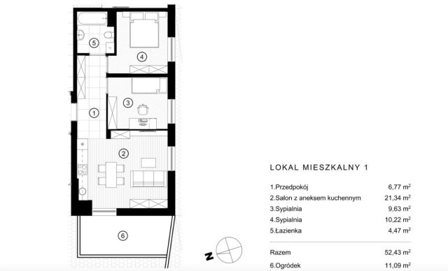 Mieszkanie 3-pokojowe Kraków, ul. Anny Libera. Zdjęcie 13