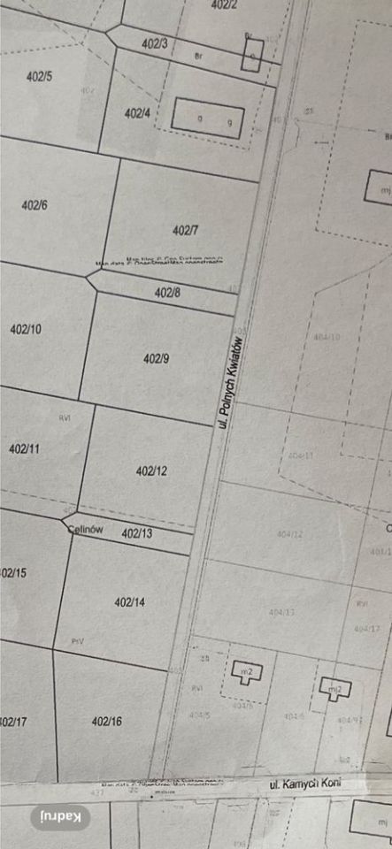 Działka budowlana Celinów. Zdjęcie 1