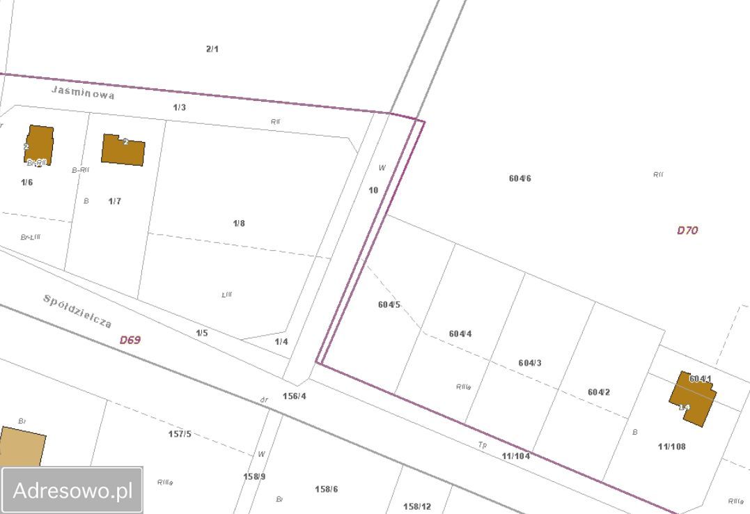Działka budowlana Kobierzyce, ul. Jaśminowa. Zdjęcie 2