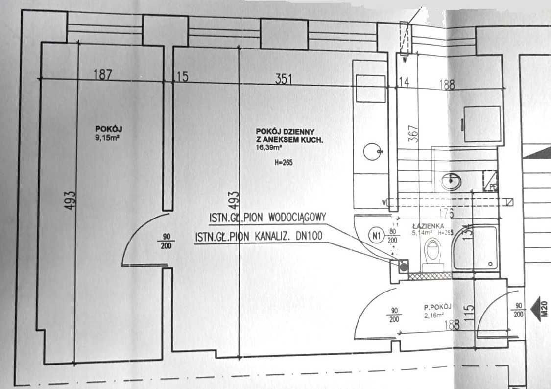 Mieszkanie 2-pokojowe Szczecin Centrum, ul. Wielkopolska. Zdjęcie 8