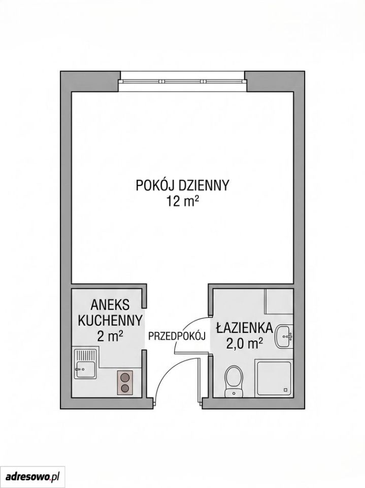 Mieszkanie 1-pokojowe Warszawa Mokotów, ul. Ksawerów. Zdjęcie 13