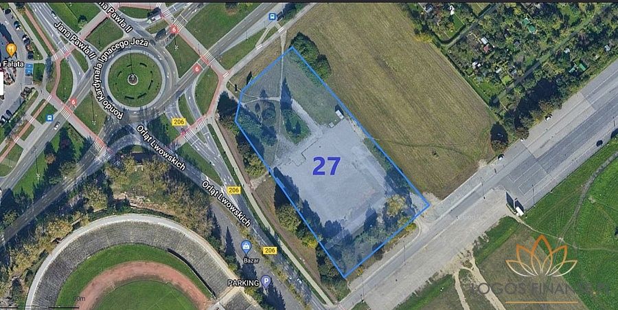 Działka inwestycyjna Koszalin Centrum, ul. Orląt Lwowskich