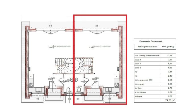 bliźniak, 4 pokoje Kamionki, ul. Magnoliowa. Zdjęcie 12