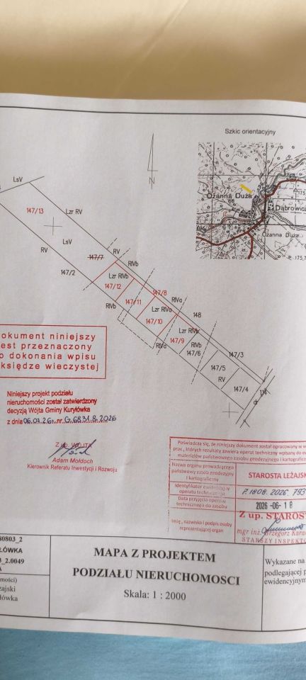 Działka budowlana Ożanna. Zdjęcie 3