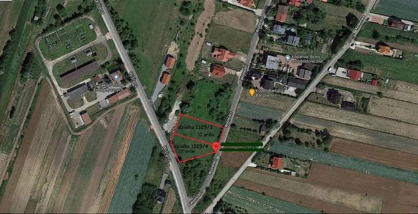 Działka budowlana Proszowice, ul. Wiślana. Zdjęcie 1