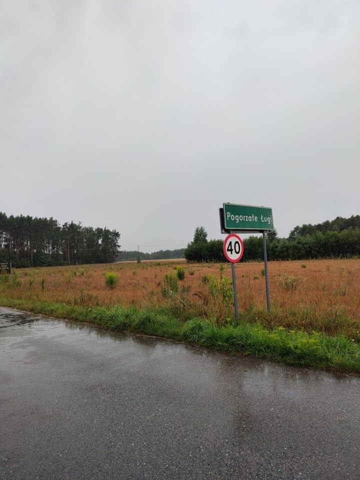 Działka budowlana Pogorzałe Ługi. Zdjęcie 2
