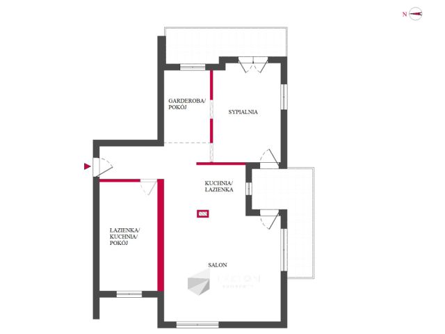 Mieszkanie 4-pokojowe Poznań Rataje, ul. Katowicka. Zdjęcie 4