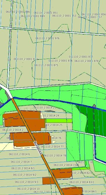 Działka rolna Burzec