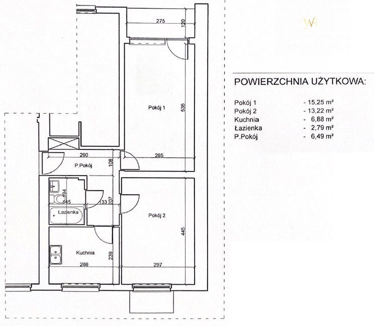 Mieszkanie 2-pokojowe Konstancin-Jeziorna