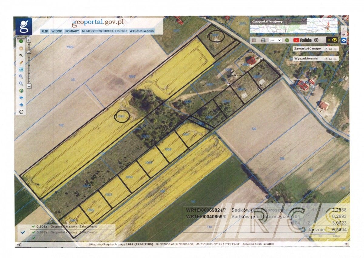 Działka budowlana Sadków. Zdjęcie 6