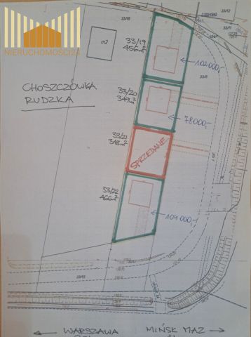 Działka budowlana Choszczówka Rudzka. Zdjęcie 2
