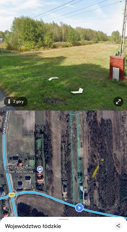 Działka rolno-budowlana Wólka Łękawska. Zdjęcie 3