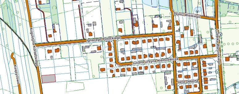 Działka budowlana Brzeziny, ul. Ignacego Potockiego. Zdjęcie 9