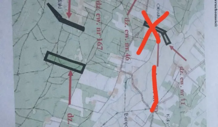 Działka rolno-budowlana Borucza