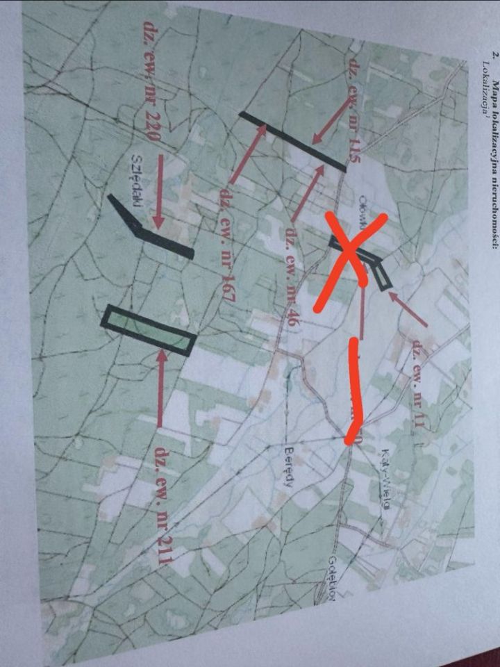 Działka rolno-budowlana Borucza