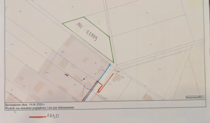 Działka rolno-budowlana Leniewo