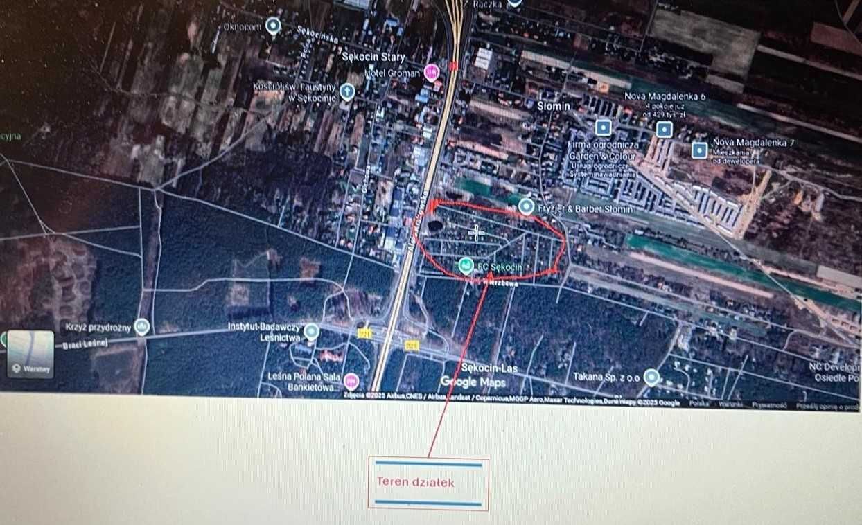 Działka rod Słomin. Zdjęcie 5