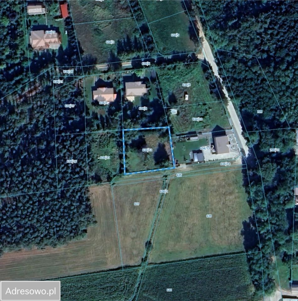 Działka budowlana Kaszczor, ul. Sosnowa. Zdjęcie 2