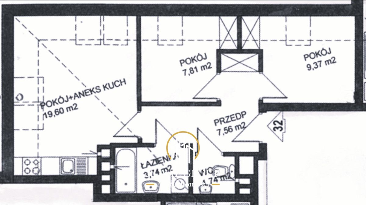 Mieszkanie 3-pokojowe Lublin Śródmieście, ul. Niecała. Zdjęcie 12