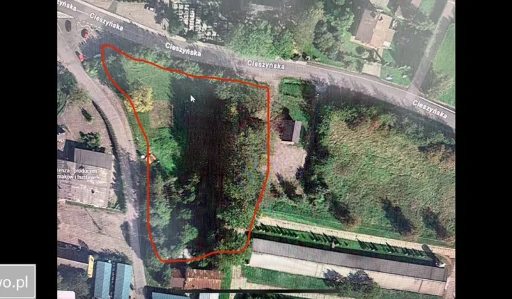 Działka inwestycyjna Zamarski