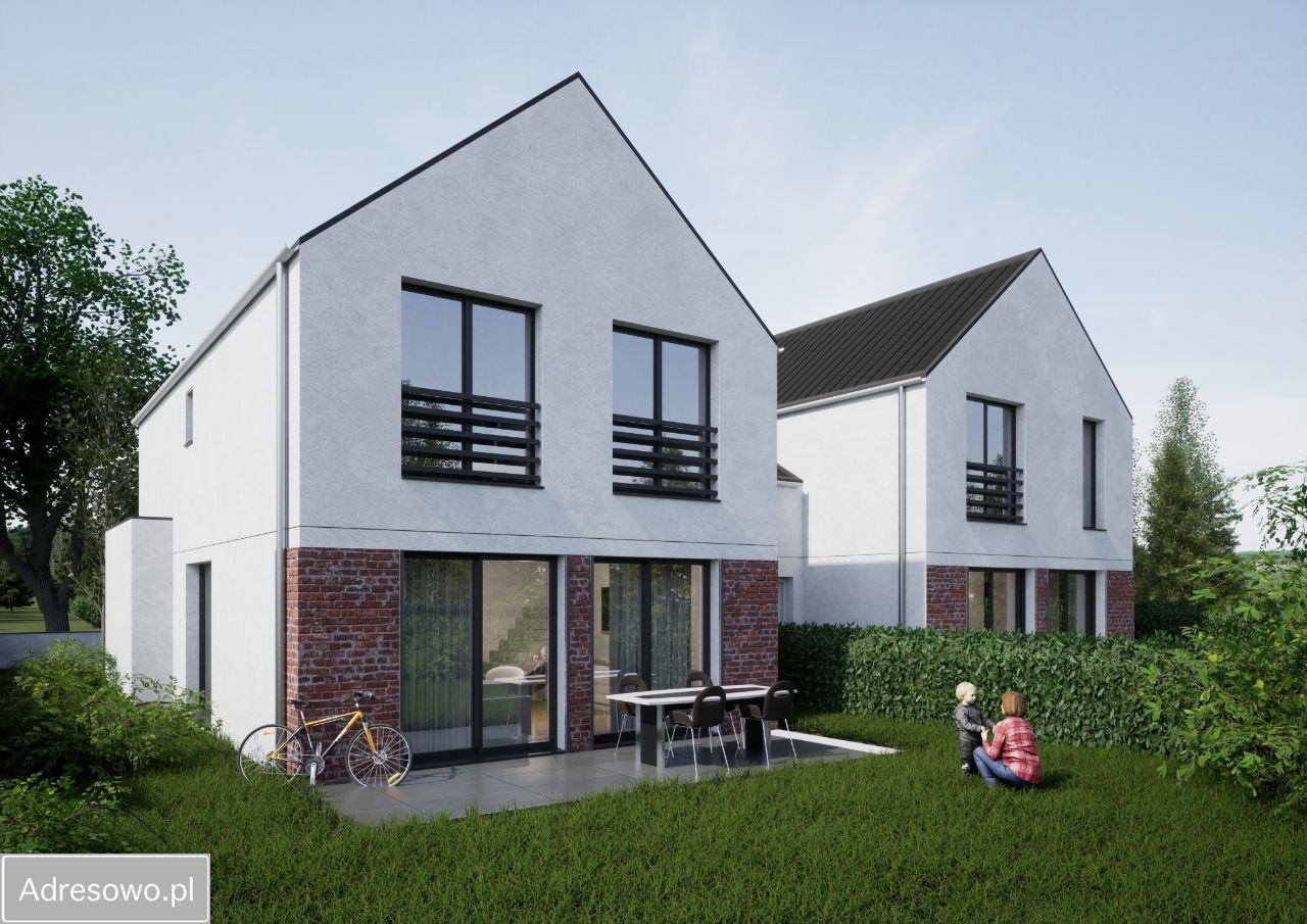 bliźniak, 5 pokoi Biskupice, ul. Malinowa. Zdjęcie 2