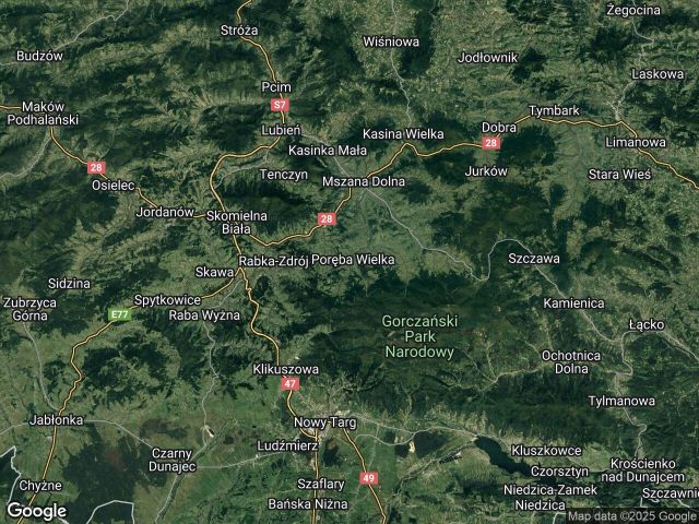 Działka budowlana Poręba Wielka Chlipały. Zdjęcie 1