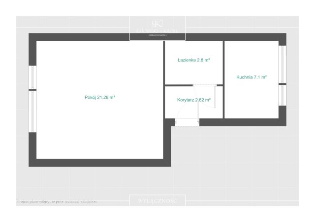 Mieszkanie 1-pokojowe Poznań Dębiec, os. Dębina. Zdjęcie 12