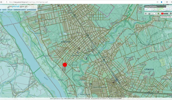 Działka budowlana Józefów Dębinka, ul. Owalna