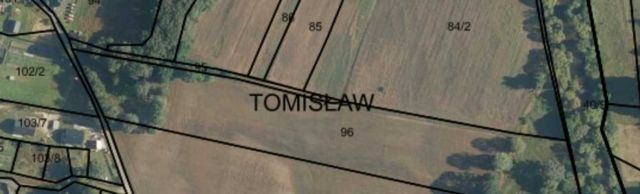 Działka rolno-budowlana Tomisław. Zdjęcie 1