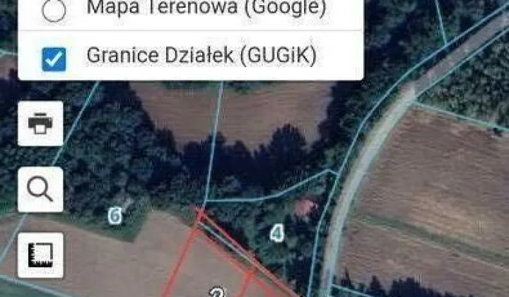 Działka budowlana Siemiechów