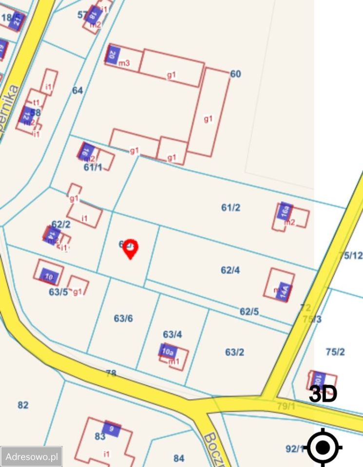 Działka budowlana Siestrzechowice