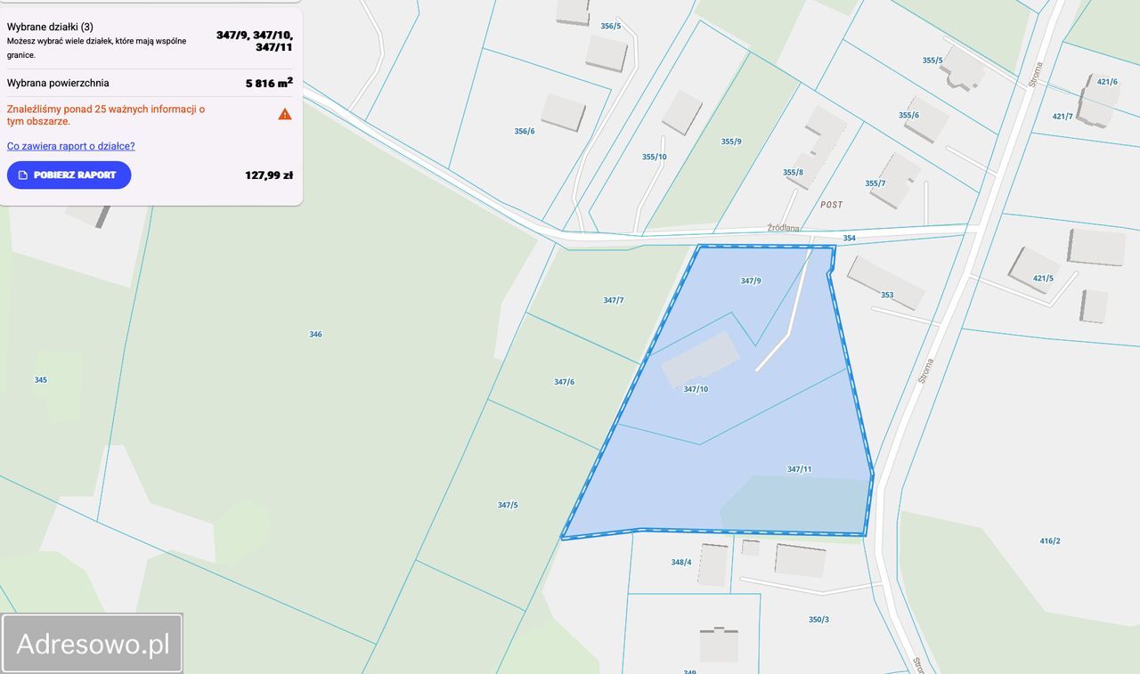 Działka budowlana Wielka Wieś, ul. Źródlana. Zdjęcie 16