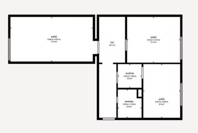 Mieszkanie 3-pokojowe Katowice Ligota, ul. Świdnicka. Zdjęcie 9