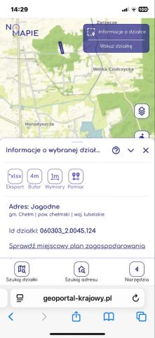 Działka budowlana Jagodne. Zdjęcie 1