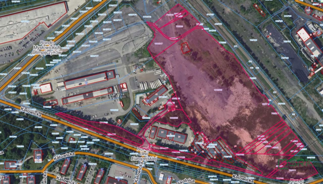 Działka Mysłowice, ul. Obrzeżna Północna. Zdjęcie 1