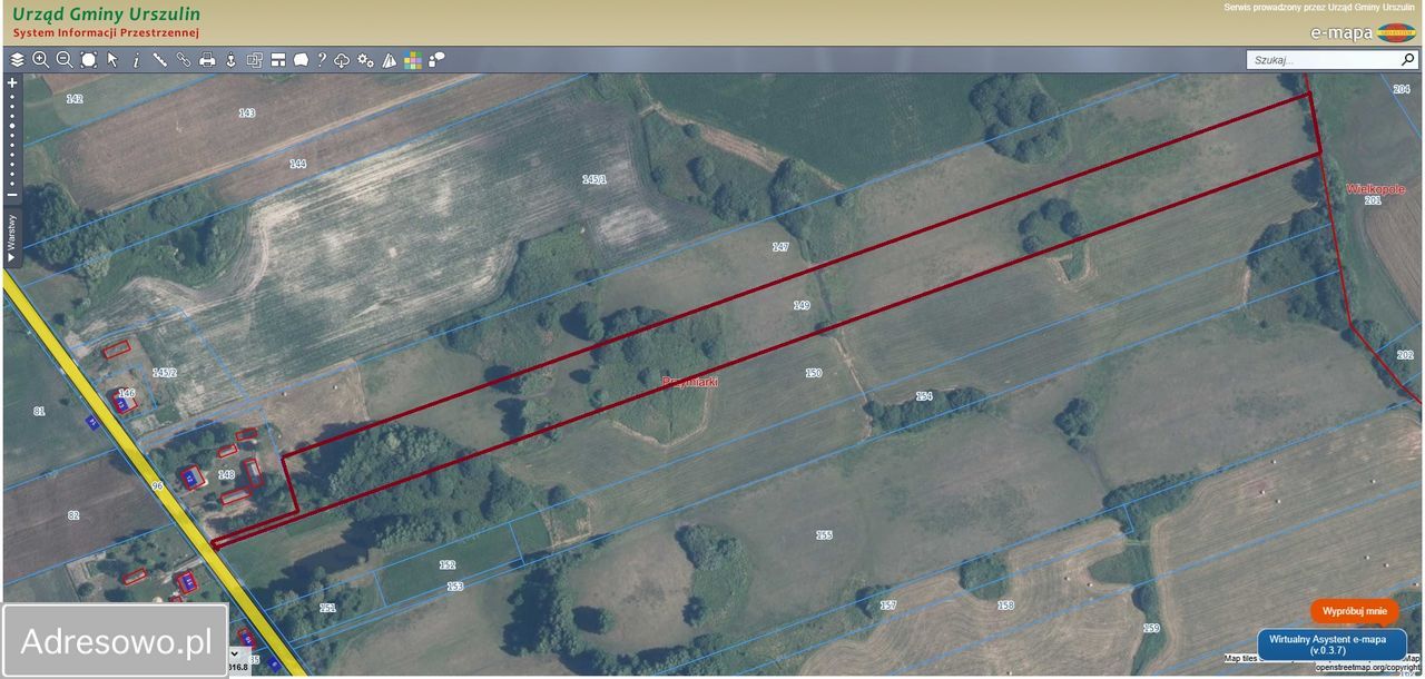 Działka rolna Przymiarki. Zdjęcie 3