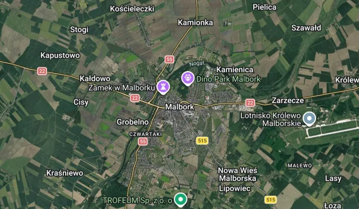 Mieszkanie 1-pokojowe Malbork