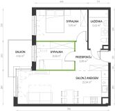 Mieszkanie 3-pokojowe Wrocław Maślice, ul. Augustowska. Zdjęcie 4