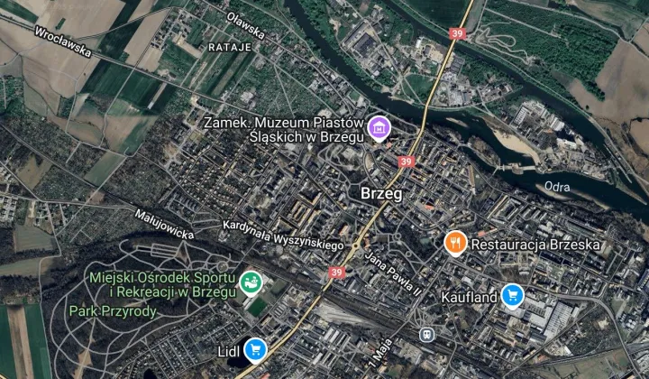 Mieszkanie 2-pokojowe Brzeg Centrum, ul. Marszałka Piłsudskiego