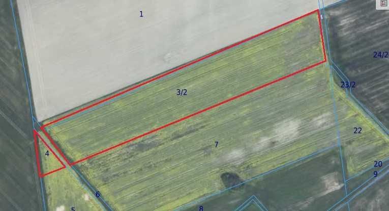 Działka rolna Kocin