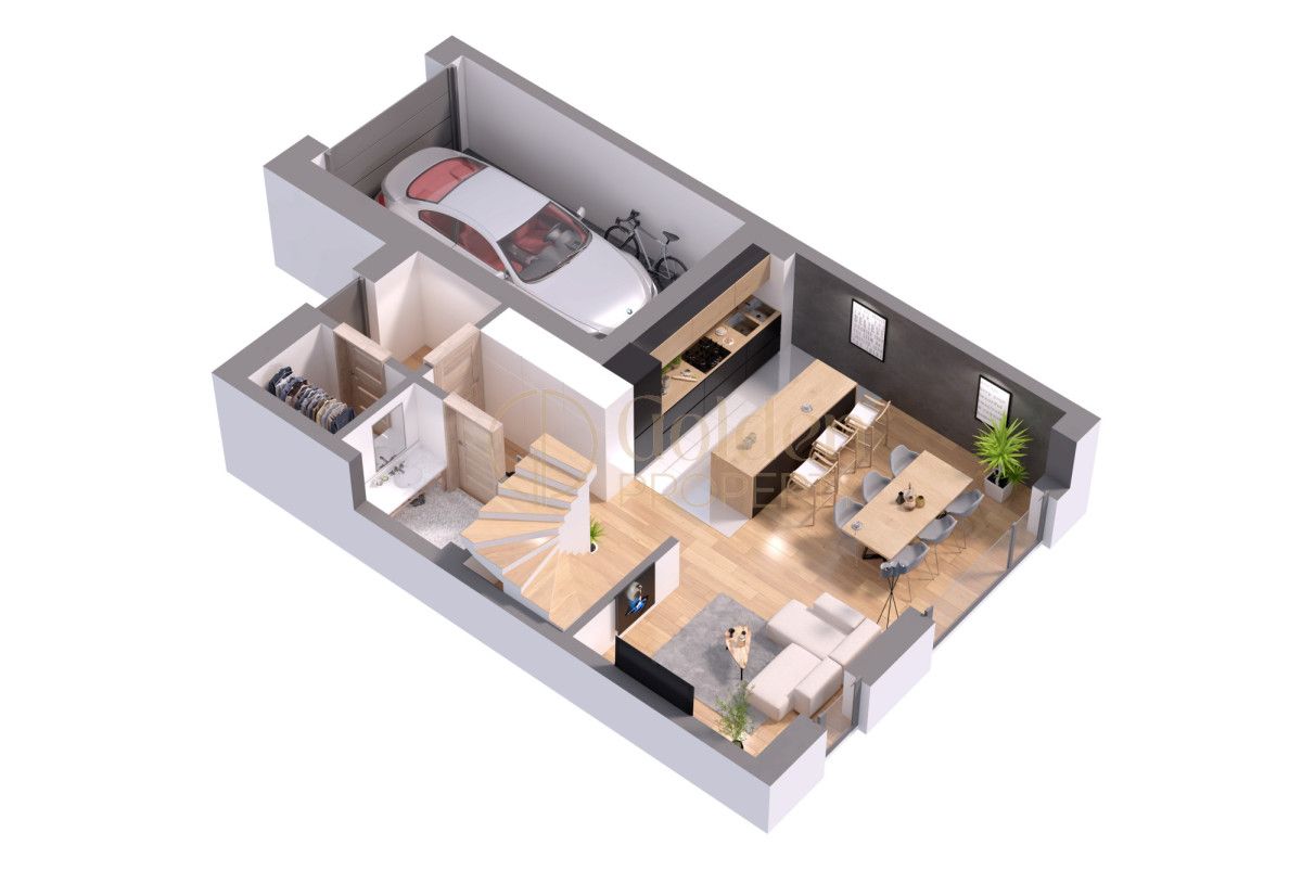 dom szeregowy, 5 pokoi Ostaszewo, ul. Długa. Zdjęcie 7