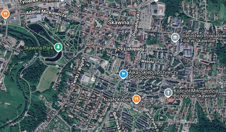 Mieszkanie 3-pokojowe Skawina, ul. ks. J. Popiełuszki