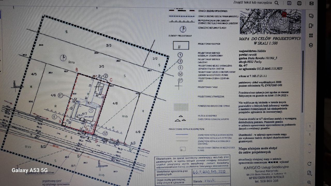 Działka budowlana Pachy. Zdjęcie 3