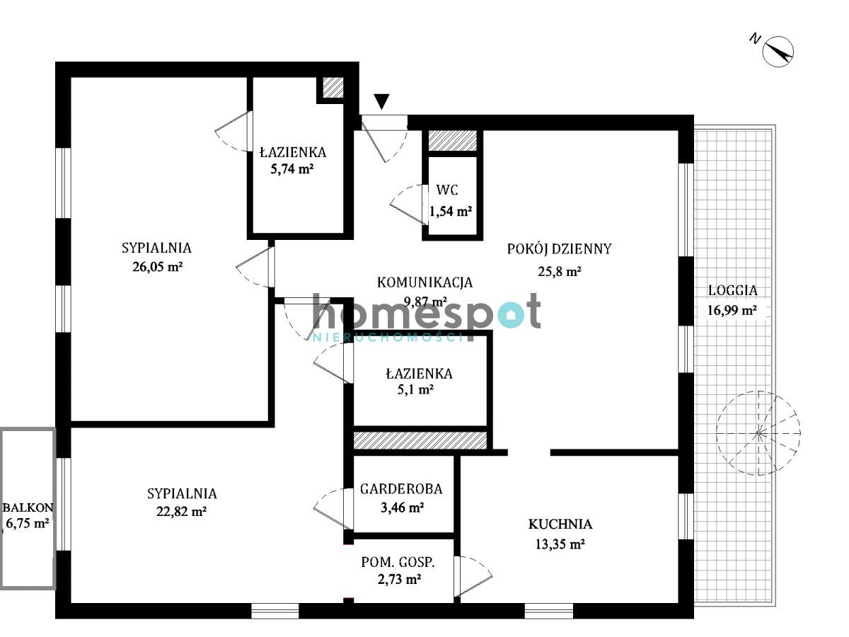 Mieszkanie 3-pokojowe Poznań Nowe Miasto, ul. Milczańska. Zdjęcie 19